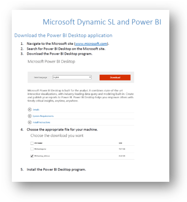 1-1 Combine Power BI and Microsoft Dynamics SL 2018 for Advanced Analytics