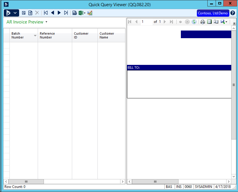 2-5 New Quick Queries Available in Microsoft Dynamics SL (Solomon) 2018