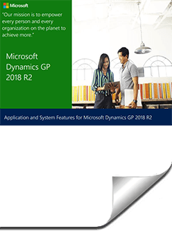 Microsoft Dynamics GP 2018 R2 Great Plains Brings New Useful Features