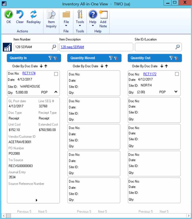 Inventory-All-in-One-ViewEDITED Dynamics GP Inventory Control Module Interface with Medical Systems