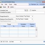 Microsoft Dynamics GP Great Plains Accounting Software Ledger Accrual Schemes