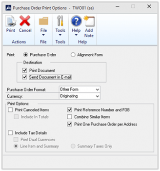 blog-gp-r2-po-email-328x350 More New Features in Microsoft Dynamics GP (Great Plains) 2015 R2