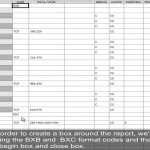 Creating A Financial Matrix Repositorium In Microsoft Dynamics Accounting Software