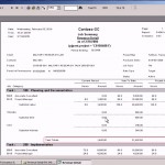 Microsoft Dynamics SL Enterprise Resource Planning ERP Job Summary Overview And Report