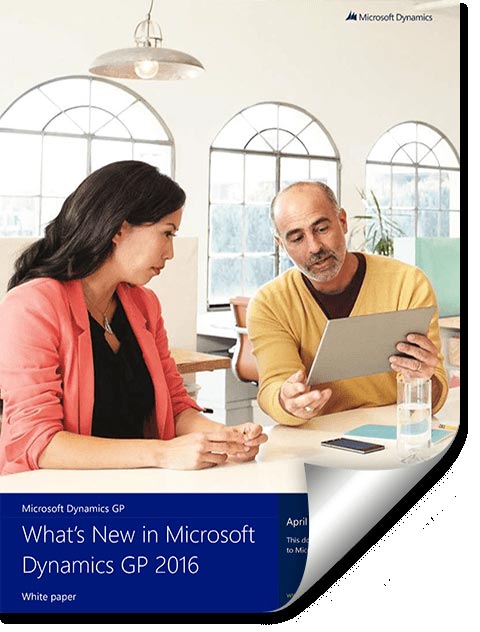 What Is New In Microsoft Dynamics GP 2016 Great Plains Accounting